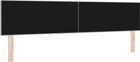 vidaXL LED κεφαλάρι Ανοιχτό γκρι 200 cm Πολυεστέρας