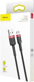 Baseus Cafule Micro USB cable 1.5A 2m (Red+Black)