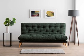 3-Seat Sofa-Bed Saki - Green Green