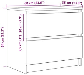 ΈΠΙΠΛΟ ΤΗΛΕΟΡΑΣΗΣ SONOMA ΔΡΥΣ 60X35X54 ΕΚ. ΕΠΕΞ. ΞΥΛΟ 861780