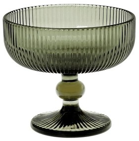 Μπωλ Παγωτού Με Πόδι 52.504.23 300ml Smoke Cryspo Trio Glass