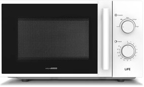 Life Micro20 Φούρνος Μικροκυμάτων 20lt Λευκός