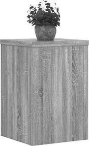 vidaXL Βάσεις Φυτών 2 Τεμ. Γκρι Sonoma 20x20x30 εκ. Επεξεργασμένο Ξύλο