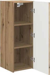 vidaXL Ντουλάπι Τηλεόρασης Τοίχου 30 x 31 x 80 εκ. Επεξεργασμένο ξύλο