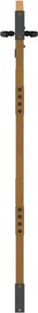 vidaXL Πύλη Κήπου 85 x 125 cm Ατσάλι με Επικάλυψη Πούδρας Κλειδώσιμο