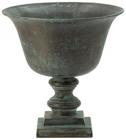 Βάζο Διακοσμητικό Trooggi 44970 25x25x25cm Antique Black Artekko Metal