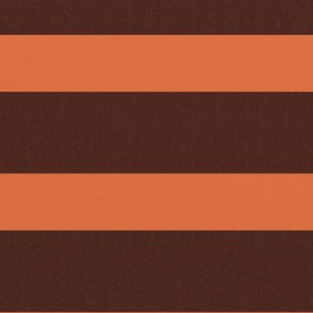 Διαχωριστικό Βεράντας Πορτοκαλί/Καφέ 120x500 εκ. Ύφασμα Oxford - Πολύχρωμο
