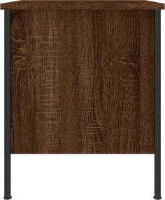 vidaXL Κομοδίνα 2 Τεμ. Καφέ Δρυς 40x42x50 εκ. από Επεξεργασμένο Ξύλο