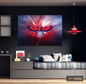 Πίνακας σε καμβά NBA Atlanta Hawks KNV708 30cm x 40cm