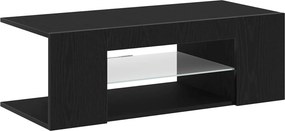vidaXL Ντουλάπι TV 90 x 39 x 30 εκ. Μαύρη Οξυά Επεξεργασμένο Ξύλο