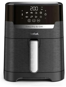 Φριτέζα Αέρος Ψηφιακή Easy Fry &amp; Grill EY5058 550W 4,2Lt Black Tefal