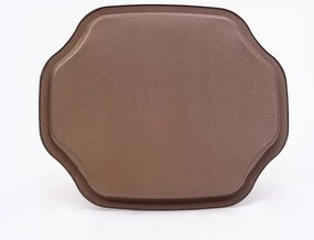 Stewehome Μεταλλικός δίσκος οκταγωνικός Μπλε 28x32 cm