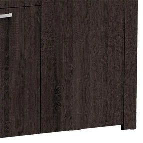 ΜΠΟΥΦΕΣ KINLEY PAKOWORLD GREY-WENGE 210X40X82ΕΚ