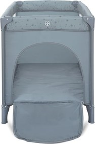 BABY COT CARINA 2 LAYERS BLUE STARS