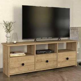 Έπιπλο τηλεόρασης Mahen sapphire oak 140x35x49εκ