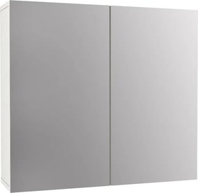 Καθρέπτης μπάνιου Binary Μegapap χρώμα λευκό 75x17,2x65εκ.
