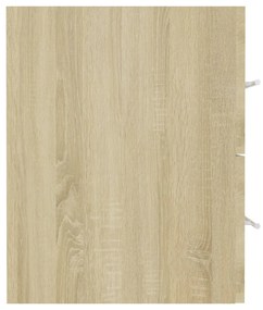 vidaXL Ντουλάπι Νιπτήρα Sonoma Δρυς 80 x 38,5 x 48 εκ. από Μοριοσανίδα
