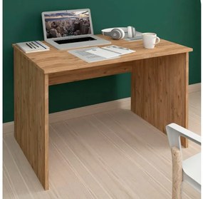 Γραφείο εργασίας Kalen Megapap από μελαμίνη pine oak 90x60x74εκ. GP041-0013,2-GP041-0013,2-Καφέ GP041-0013,2
