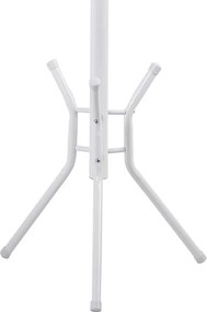 Καλόγερος ρούχων Piero μέταλλο λευκό Φ44x181εκ 44x44x181 εκ.