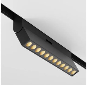 Γραμμικό Φωτιστικό Μαγνητικής Ράγας Exility LED 12W Μαύρο 3CCT Dali 1 Points Rot TR033-4-12WTW-DD-B Maytoni TR033-4-12WTW-DD-B