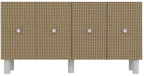 Μπουφές Mono Bohem 475OLV3138 150x35x75cm Oak Particle Board, Melamine