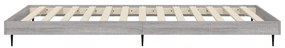 vidaXL Πλαίσιο Κρεβατιού Γκρι Sonoma 90x200 εκ. Επεξεργασμένο Ξύλο