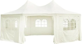 vidaXL | Κάλυμμα κήπου | Κρεμ 6 x 4.5 x 3 μ ύφασμα