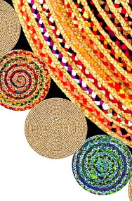 Χαλί (100 cm) HMNT933 Multicolor