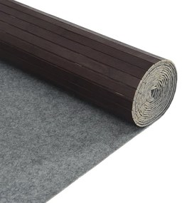 vidaXL Διαχωριστικό Δωματίου Σκούρο Καφέ 165 x 600 εκ. από Μπαμπού
