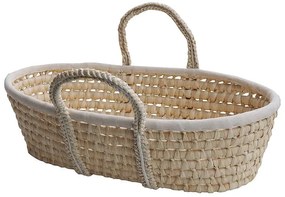 Καλαθούνα Χειροποίητη Moses Basket  Natural  Happy Moses