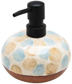 Δοχείο Κρεμοσάπουνου Glaze 02-13394 12x12x12cm 440ml Multi Estia Clay