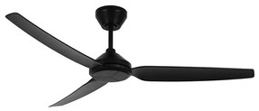 Lucci Air Polis Ανεμιστήρας Οροφής 132cm με Φως και Τηλεχειριστήριο Μαύρος