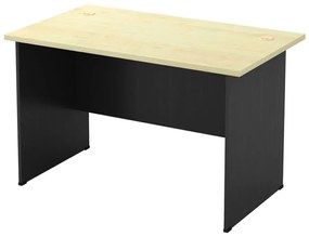 ΓΡΑΦΕΙΟ-Α Απόχρωση Dark Grey - Beech 120x70x74cm ΕΟ126,01