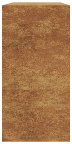 Ράφι για καυσόξυλα vidaXL 100x40x80 cm Ατσάλι σκληρυθέν στον αέρα