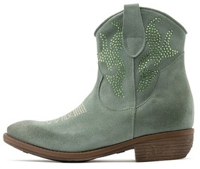 Μποτάκια/Low boots Divine Follie  SUEDE LEATHER ANKLE BOOTS WOMEN