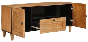 vidaXL Ντουλάπι TV Ανοιχτό καφέ 105 x 33 x 46 εκ Μασίφ ξύλο μάνγκο
