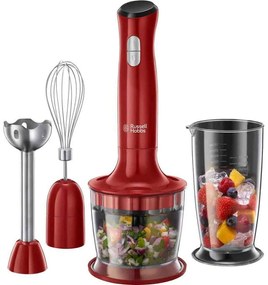 Μπλέντερ 3 Σε 1 Desire 24700-56 500W Red Russell Hobbs Ανοξείδωτο Ατσάλι