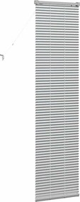 vidaXL Βενετσιάνικες Ρόδες Ασημί 175 x 40 εκ Αλουμίνιο