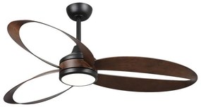 Primo PRCF-80652 Ανεμιστήρας Οροφής 52'' 132εκ. DC Με Τηλεχειριστήριο 1 Φως LED 3Φτερά Μαύρος