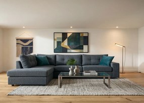 Γωνιακός καναπές Hanson-Gkri-Skouro-Αριστερή