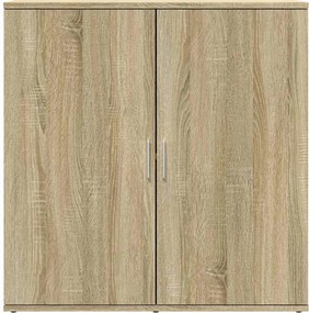 vidaXL Βοηθητικά Ντουλάπια 2 Τεμ. Sonoma Δρυς 79x38x80εκ. Επεξ. Ξύλο