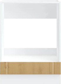 ντουλάπι φούρνου vidaXL "Lucca" Artisan Oak Engineered Wood