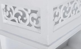 Ράφι τοίχου/Κρεμάστρα με 3 Συρτάρια + 2 Κρεμαστάρια