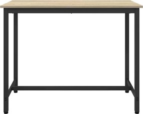 vidaXL τραπέζι Δρύς Sonoma 100 x 50 x 76,5 εκ.