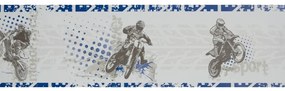 Μπορντούρα Motocross Blue