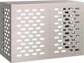 vidaXL Κάλυμμα κλιματιστικού Σκ rusty 100 x 50 x 70 cm