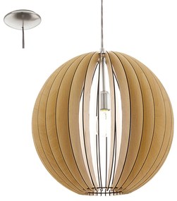 Φωτιστικό Οροφής Cossano 94765 Honey Eglo Metal,Wood