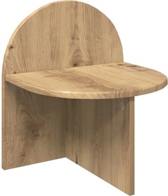vidaXL Κομοδίνο Artisan Δρυς 40 x 35,5 x 45,5 εκ.