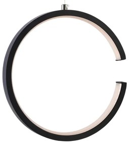 Φωτιστικό Οροφής LED Aca Euclid3 V28LEDP22BK Black