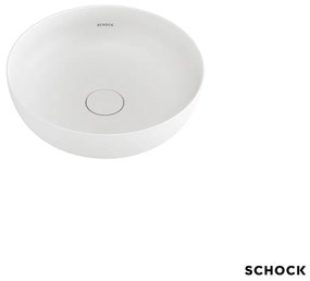 Schock CLight Επικαθήμενος Νιπτήρας Μπάνιου Ø39 White Matt